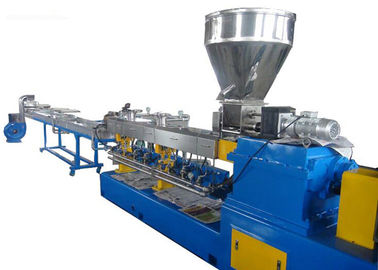 China Capacidad horizontal 300kg/H de tornillo W6Mo5Cr4V2 de la máquina gemela material del extrusor proveedor