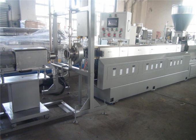 Capacidad de la máquina 500-600kg/H de la fabricación del lote principal del CaC03 de la TPE TPR EVA de TPU